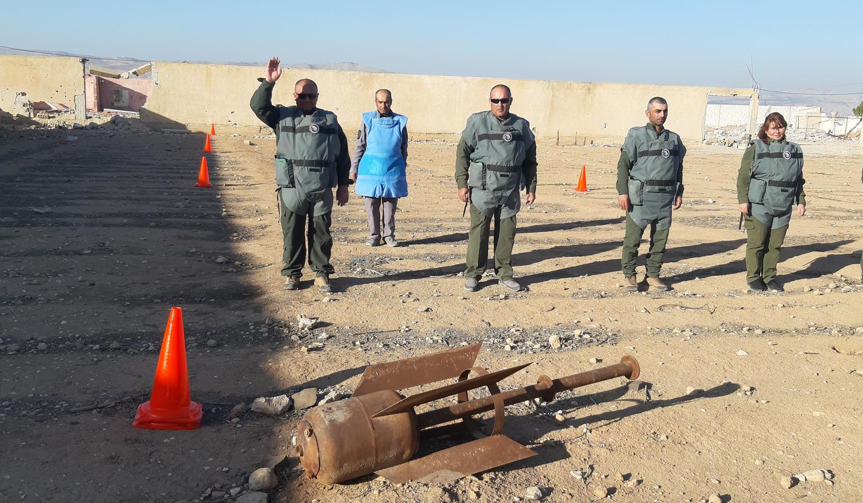 Հումանիտար ականազերծման կենտրոնը Դամասկոսի արվարձաններում 2021-ից մինչև օրս մաքրել է շուրջ 551.600 քմ տարածք