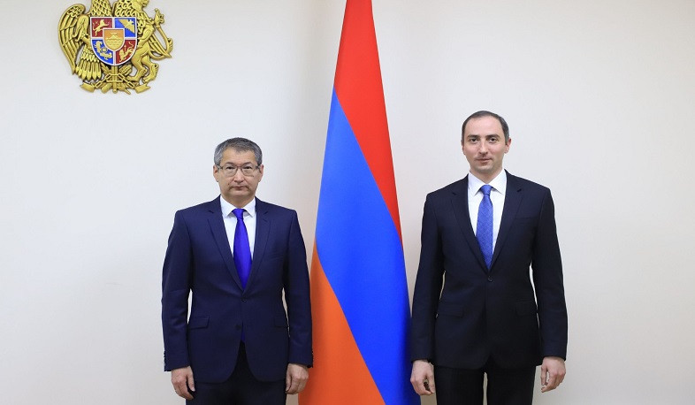 Ռոբերտ Խաչատրյանը և Բոլատ Իմանբաևը քննարկել են բարձր տեխնոլոգիաների ոլորտում համագործակցության հեռանկարները