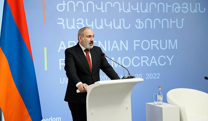 Ermənistanda demokratiyanın ən mühüm institutu vətəndaş institutudur: Nikol Paşinyan