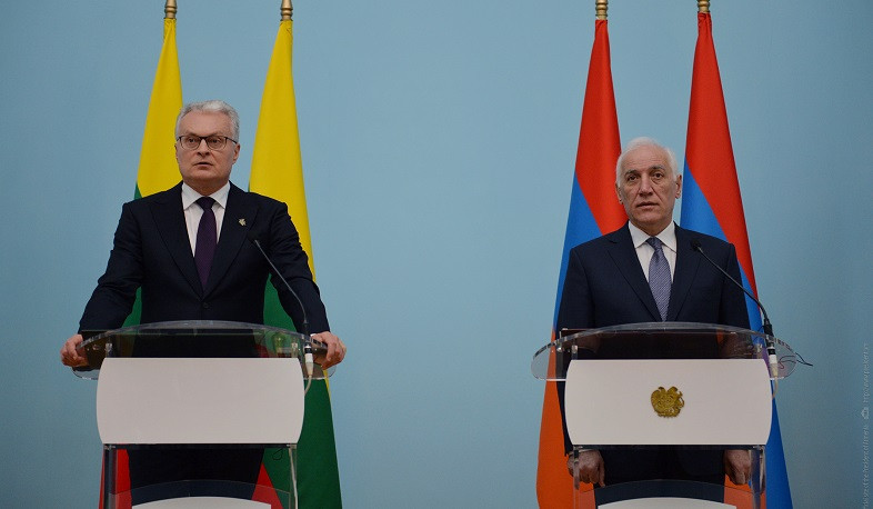 Президенты Литвы Армении обсудили усилия Армении по установлению прочного мира в регионе