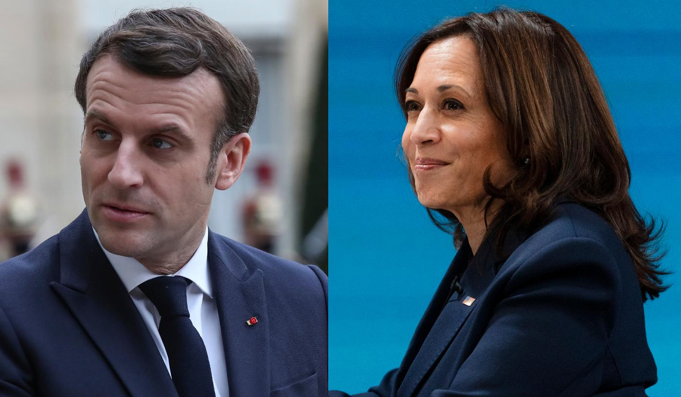 Macron and Harris discussed developments around Ukraine
