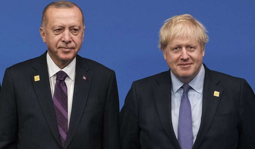 Erdoğan and Johnson had telephone conversation