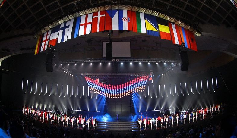 Բռնցքամարտի Եվրոպայի առաջնության բացման արարողությանը ներկայացվել է աննախադեպ շոու՝ լուսային և գրաֆիկակական նորովի մատուցմամբ