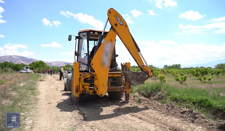 Կարգի են բերվում ոռոգման ենթակառուցվածքները