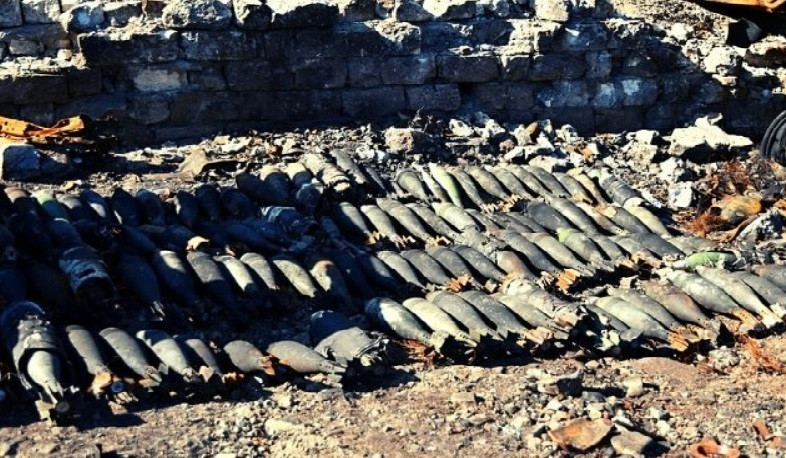 Վնասազերծվել է 60 պայթուցիչ, հրթիռակասետային 9 ռումբ. ԱԻՊԾ-ն ամփոփել է շաբաթը