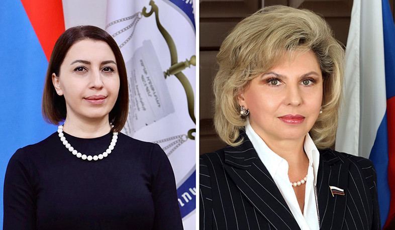 Кристинне Григорян и Татьяна Москалькова обсудили пути сотрудничества в области прав человека