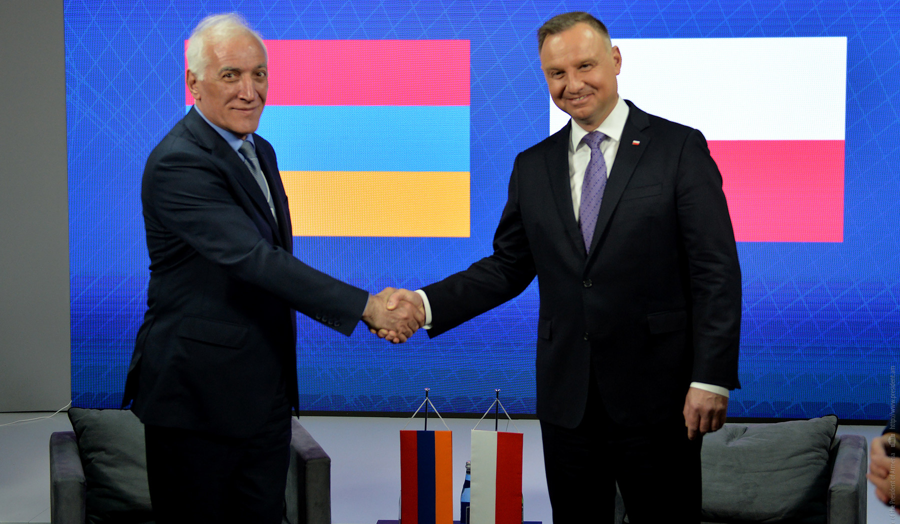 Վահագն Խաչատուրյանը Անջեյ Դուդային է ներկայացրել տարածաշրջանում  խաղաղություն և կայունություն հաստատելուն ուղղված Հայաստանի ջանքերը