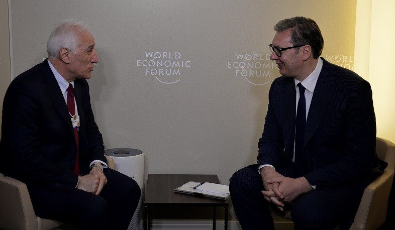 Presidents of Armenia and Serbia highlighted development and deepening of relations
