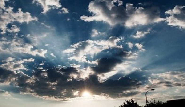 Հանրապետության առանձին շրջաններում՝ կարճատև անձրև և ամպրոպ. օդի ջերմաստիճանը կբարձրանա