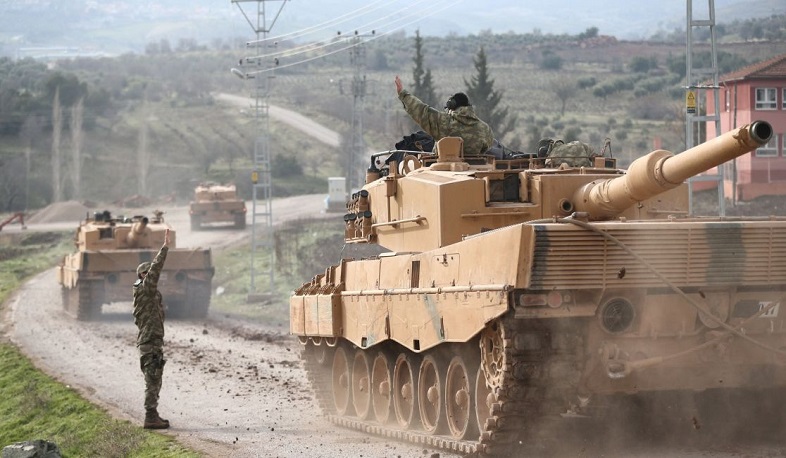 Турецкие танки замечены в районе сирийского Манбиджа