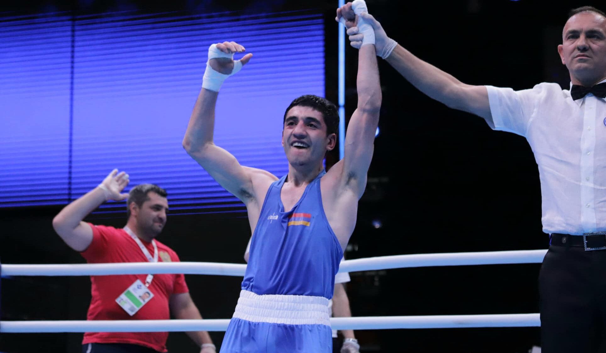 Բռնցքամարտի ԵԱ. Արթուր Բազեյանը փայլուն հաղթանակ տարավ Թուրքիայի ներկայացուցչի նկատմամբ. լուսանկարներ