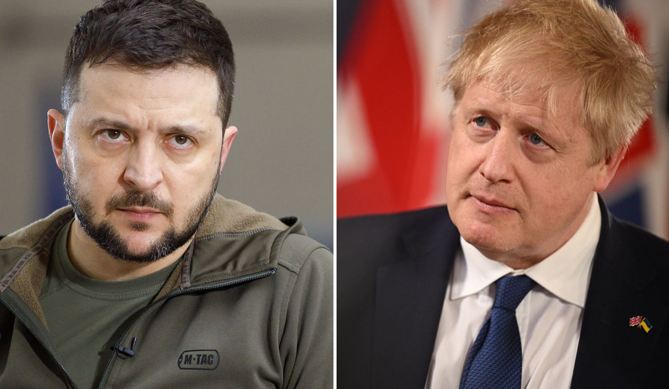 Zelensky discussed with Johnson strengthening defense support for Ukraine