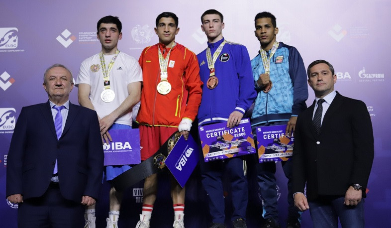 Армянские боксеры завоевали 1 золотую, 2 серебряные и 1 бронзовую медаль на чемпионате Европы в Ереване