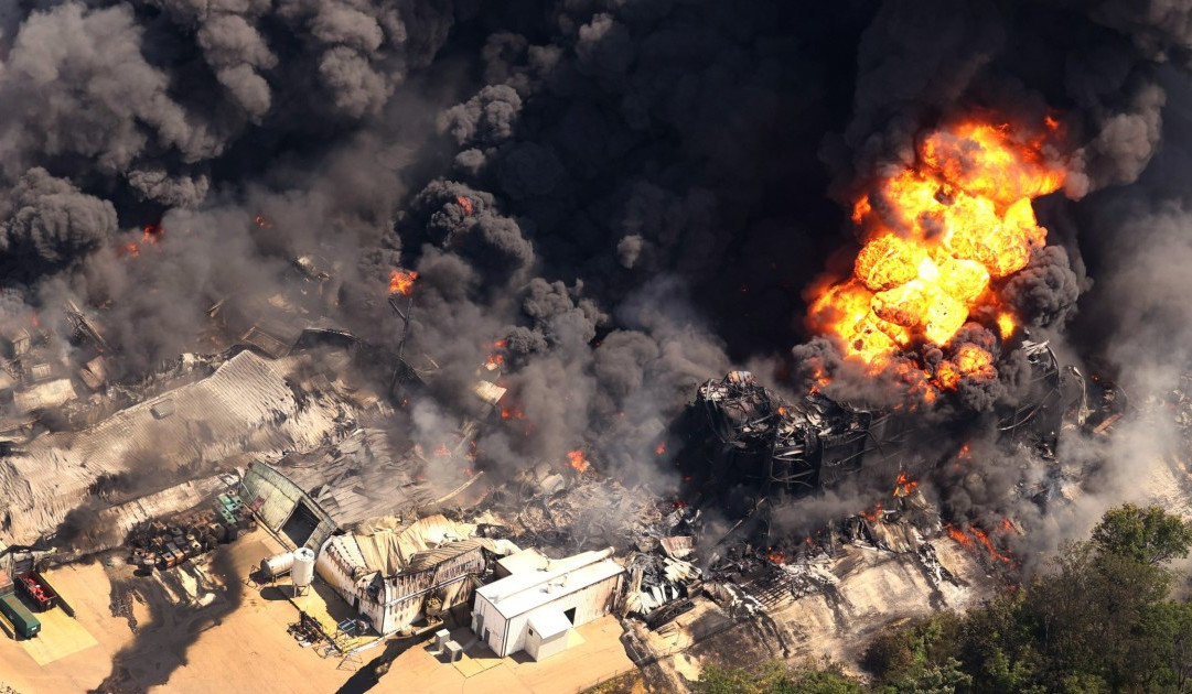 Chemical plant fire in Nebraska forces residents to evacuate