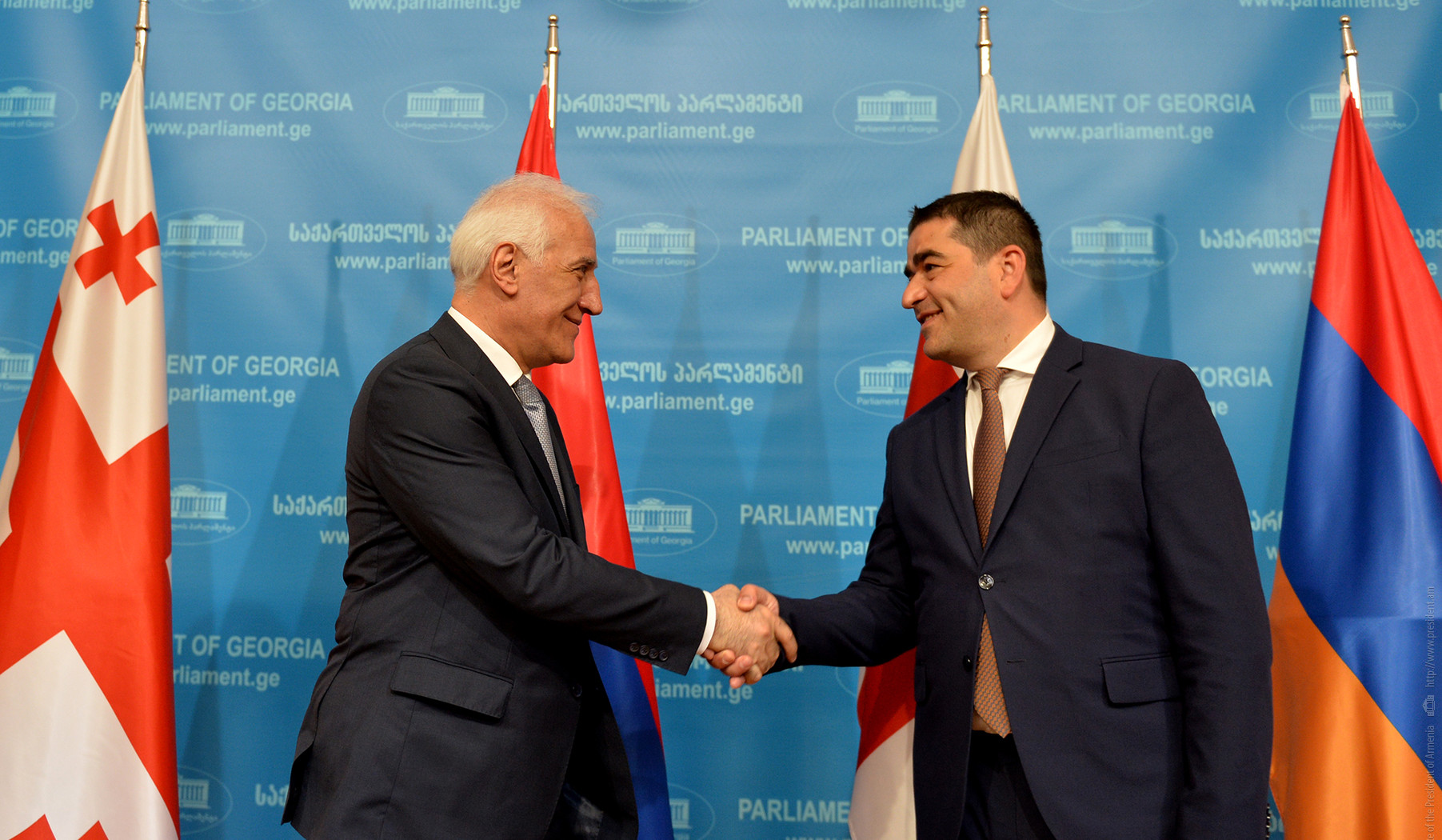 Армения и Грузия заинтересованы в установлении прочного мира: Ваагн Хачатурян встретился со спикером парламента Грузии