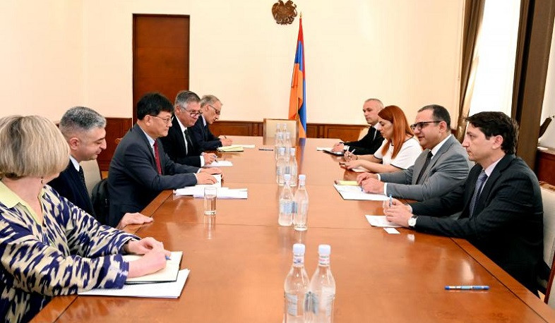 Տիգրան Խաչատրյանը Ասիական զարգացման բանկի փոխնախագահի հետ քննարկել է Հայաստան-ԱԶԲ համագործակցությունը