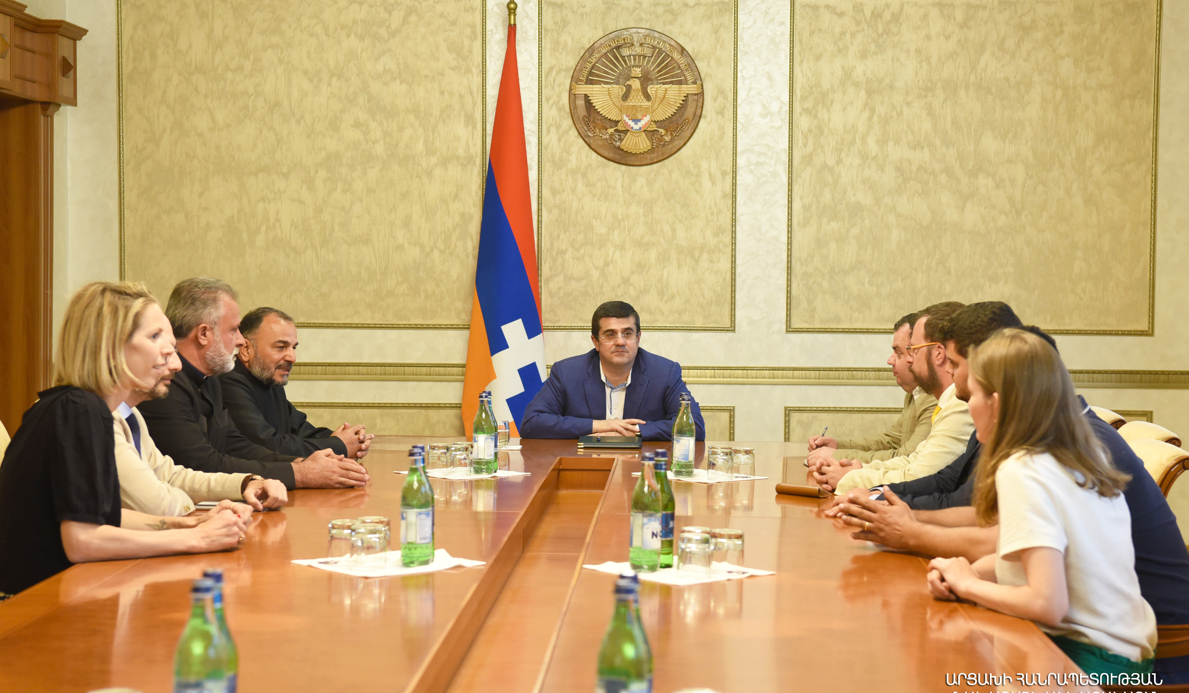 Արցախի նախագահին են ներկայացվել «SOS Արևելքի քրիստոնյաներ» կազմակերպության կողմից իրականացվելիք ծրագրերը