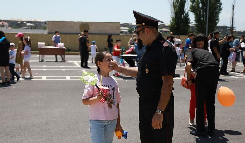 Երեխաների պաշտպանության օրվա առթիվ ՊՆ ռազմական ոստիկանությունում հյուրընկալվել են զինծառայողների երեխաները