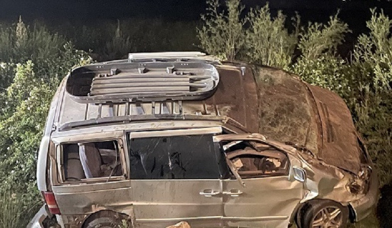 Ավտոմեքենան դուրս է եկել ճանապարհի երթևեկելի հատվածից և շրջվել․ կա տուժած