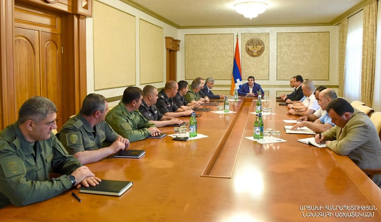 Հասարակական կարգի և ներքին անվտանգության ապահովումն Արցախի իրավապահ համակարգի գերակա խնդիրներից է. Արայիկ Հարությունյան