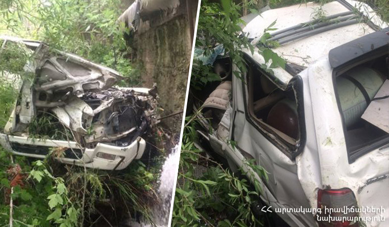 Վանաձոր-Սպիտակ ավտոճանապարհին ավտոմեքենան ընկել է ձորը. վարորդը մահացել է