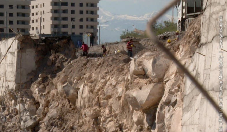 Ծիծեռնակաբերդի խճուղին երկկողմանի փակ է