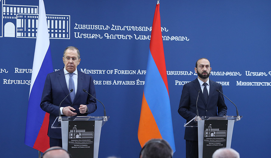 Սերգեյ Լավրովը բարձր է գնահատել Հայաստանի և Ռուսաստանի ղեկավարության ակտիվ շփումները