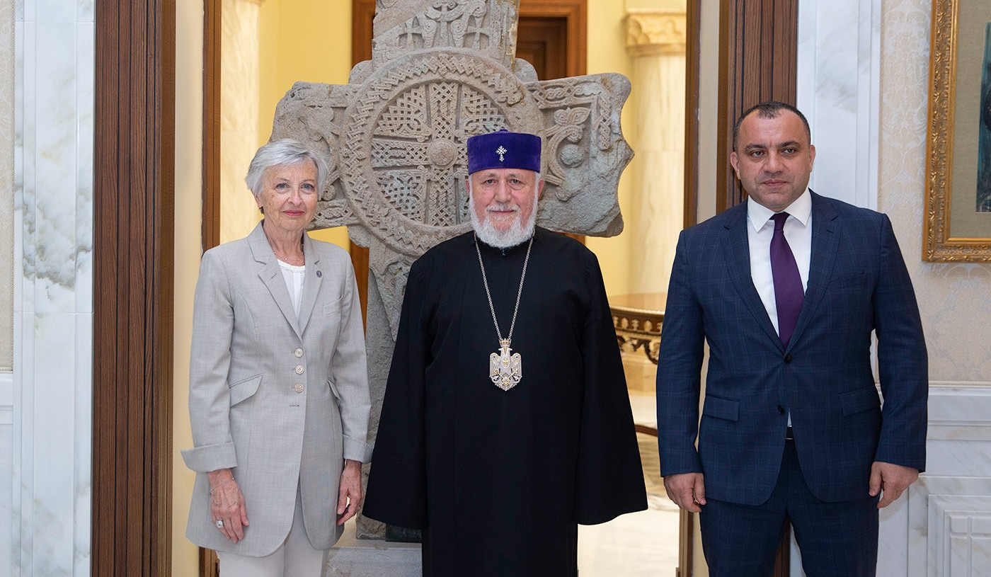 Ամենայն Հայոց Կաթողիկոսն ընդունել է Վենետիկի հանձնաժողովի նախագահին