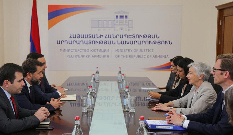 Արդարադատության նախարարը Վենետիկի հանձնաժողովի նախագահի հետ զրույցում անդրադարձել է դատաիրավական բարեփոխումների նոր ռազմավարությանը
