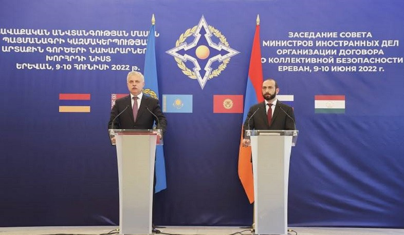 Armenia has been and remains committed to initiating cooperation within CSTO: Ararat Mirzoyan