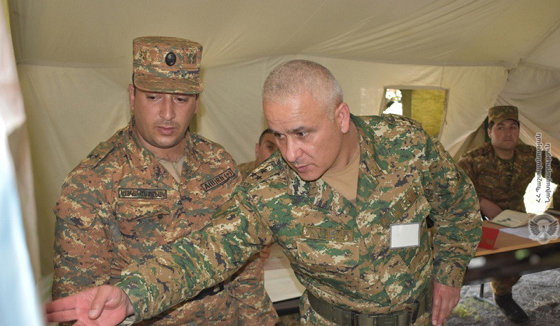 Ամփոփվել են հրամանատարաշտաբային զորավարժության արդյունքները