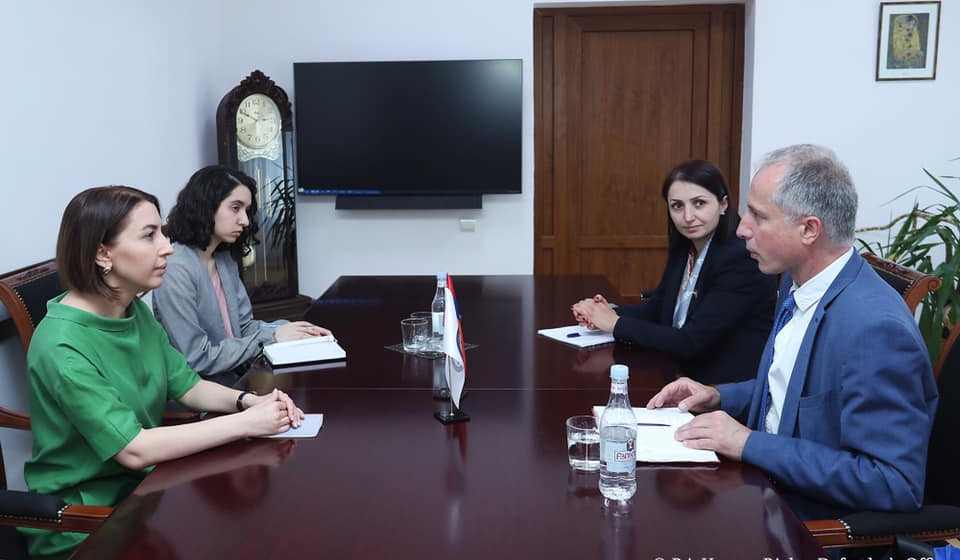 Քրիստիննե Գրիգորյանն ընդունել է Ստեֆան Մալերիուսին և Լիանա Մարուքյանին. քննարկվել են փոխգործակցության ընդլայնման հնարավորությունները