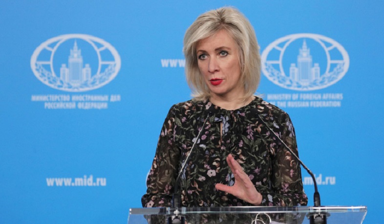 Activity of delimitation and demarcation commission of Armenian-Azerbaijani border has nothing to do with situation around Parukh: Zakharova