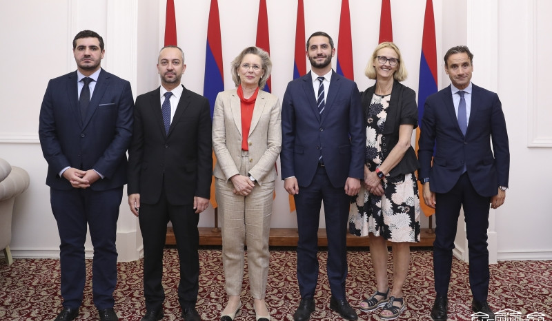 Ruben Rubinyan receives delegation led by OSCE PA President