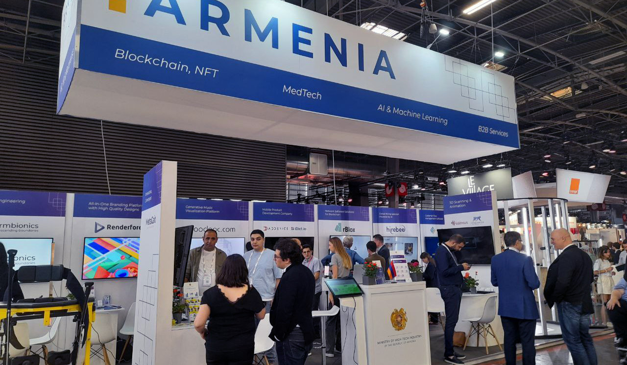 Հայկական ստարտափները ARMENIA միասնական տաղավարով՝ VivaTech-2022 միջազգային ցուցահանդեսում