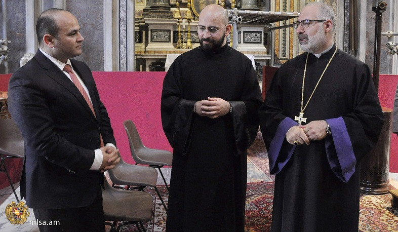 Նարեկ Մկրտչյանը հանդիպումներ է ունեցել Հայ Կաթողիկե Եկեղեցու ներկայացուցիչների հետ