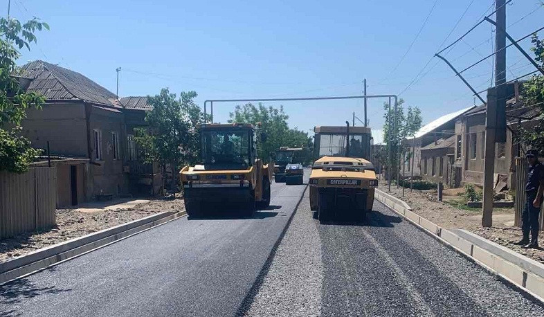 Հիմնանորոգվում է Բերդիկ և Այգեստան բնակավայրերը միմյանց կապող ճանապարհի մի հատվածը