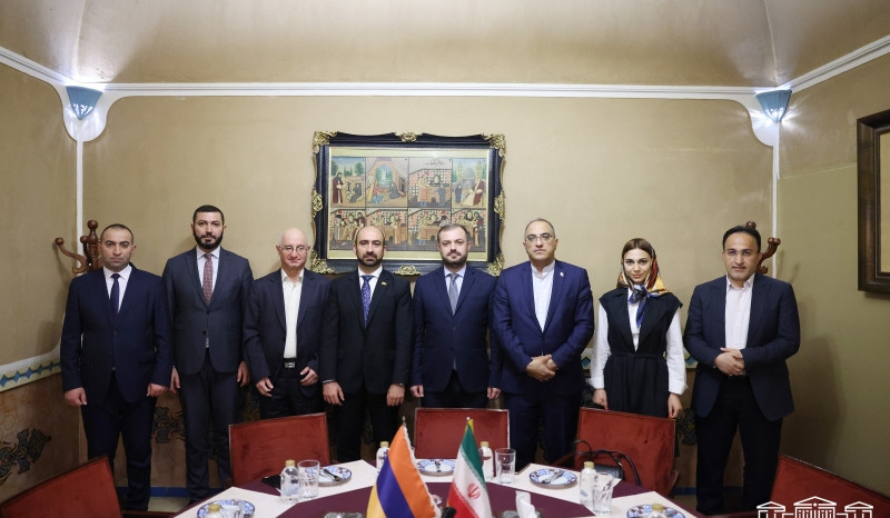 Members of NA Armenia-Iran Friendship Group are in Iran