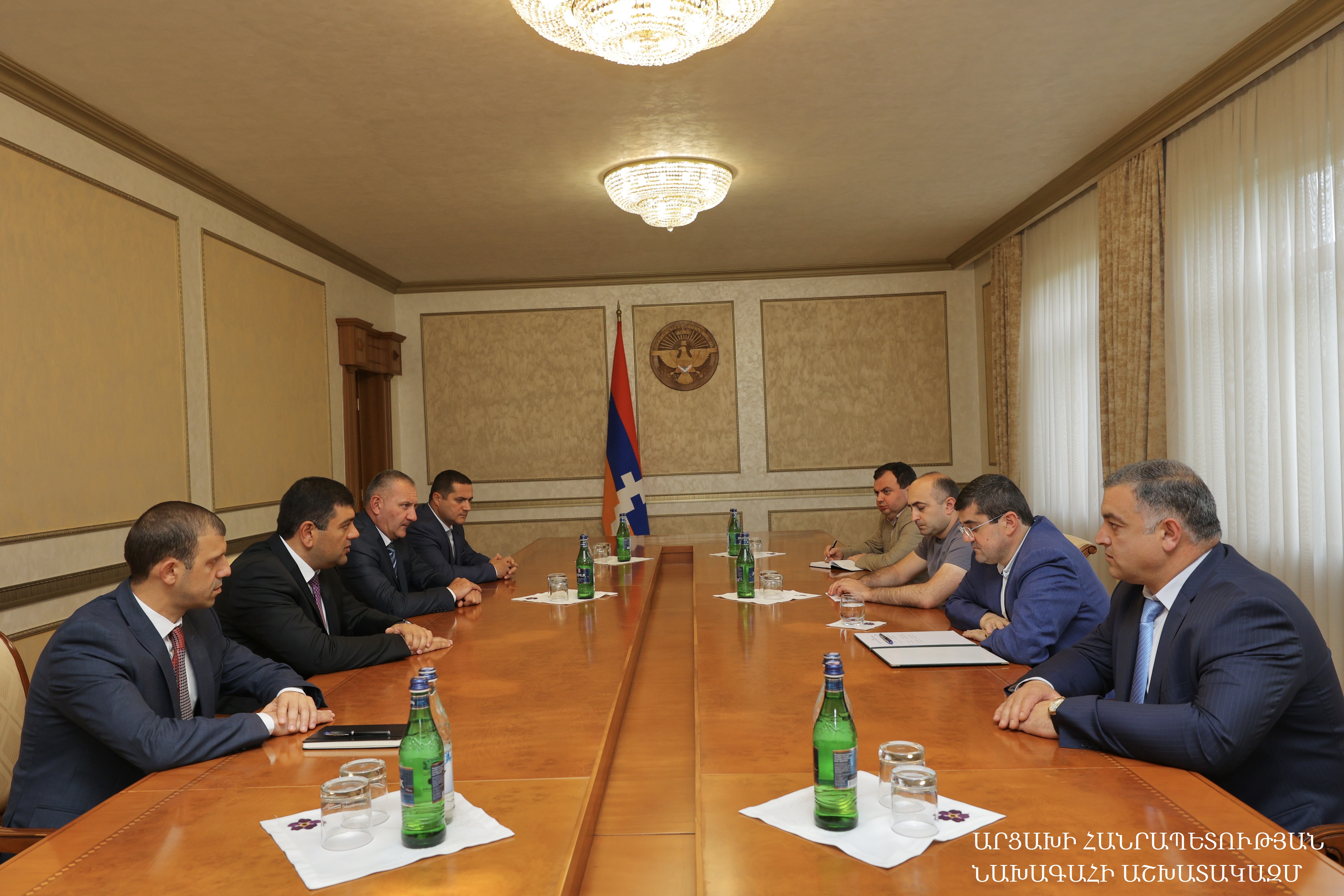 Արցախի նախագահը և Կապանի քաղաքապետը կարևորել են համայնքների միջև կապերի ամրապնդումը
