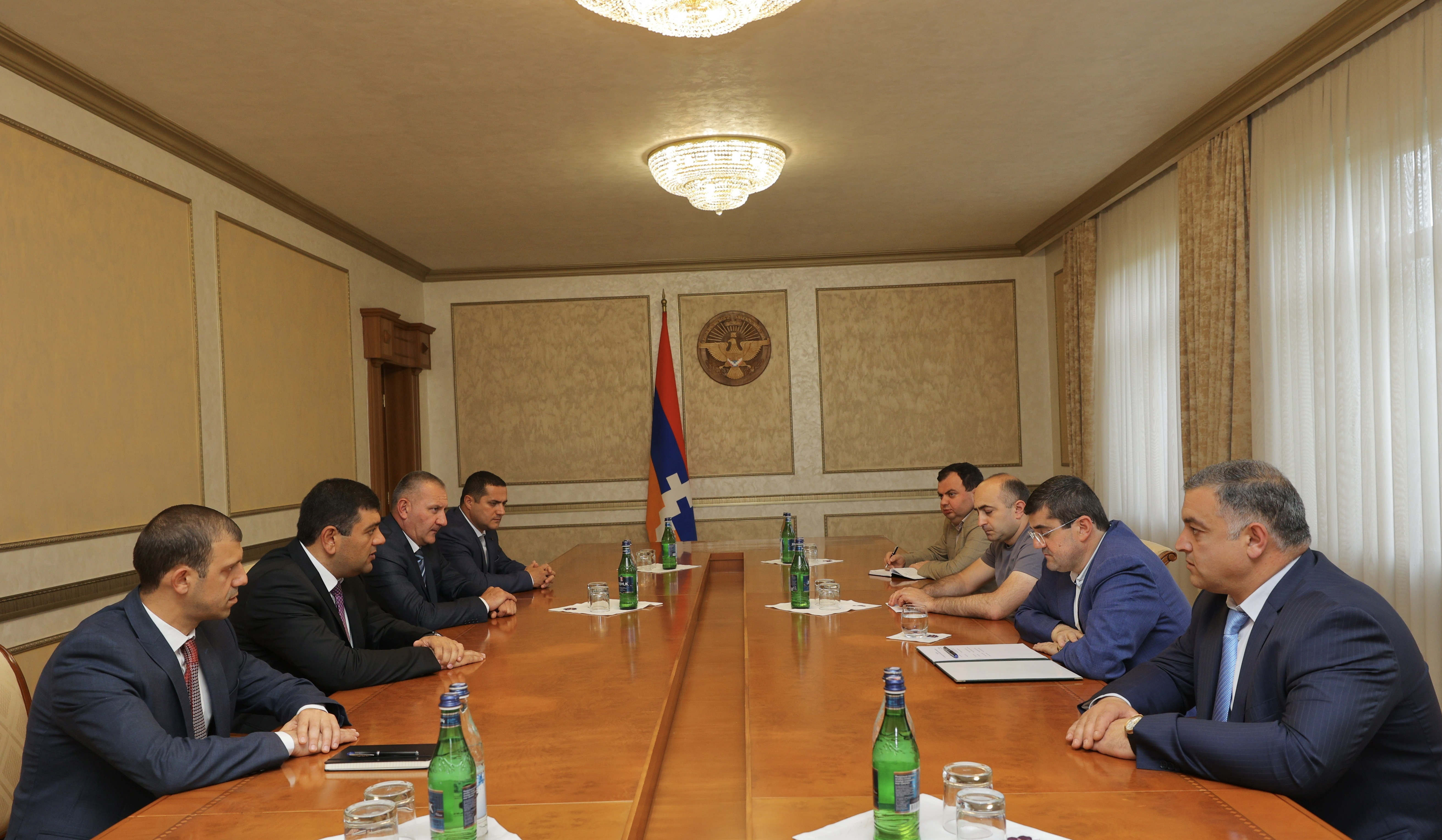Արցախի նախագահը և Կապանի քաղաքապետը կարևորել են համայնքների միջև կապերի ամրապնդումը