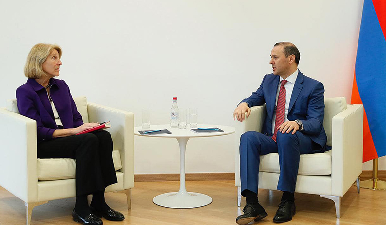 Armen Grigoryan presented current process of normalizing relations between Armenia and Azerbaijan to Karen Donfried