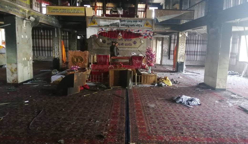 At least two dead in Kabul Sikh temple attack