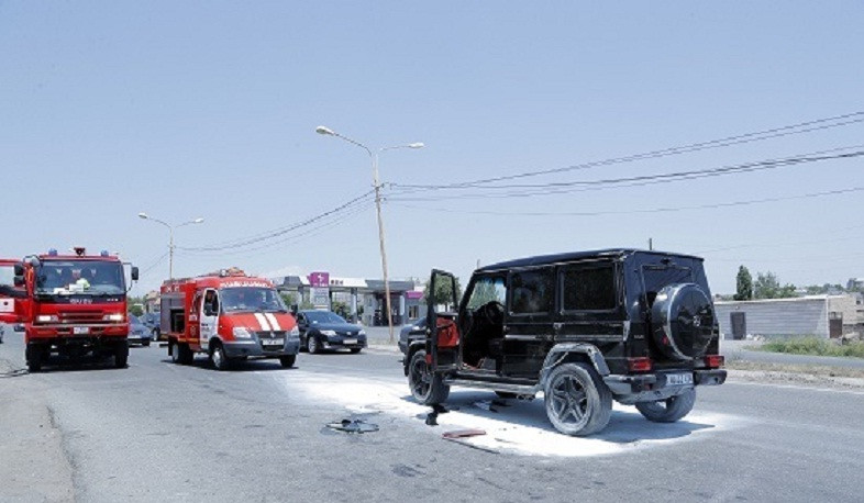 ՃՏՊ Աշտարակի խճուղում. ավտոմեքենան շրջվել է ու բռնկվել