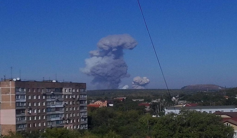 В Донецке прогремели мощные взрывы