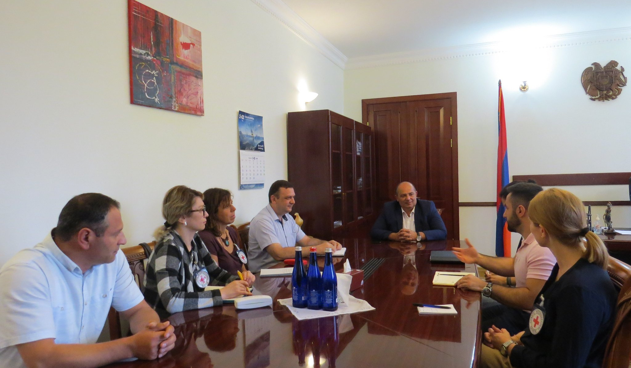 Տավուշի մարզպետը և ԿԽՄԿ ներկայացուցիչները քննարկել են կոմիտեի կողմից իրականացվող աշխատանքները