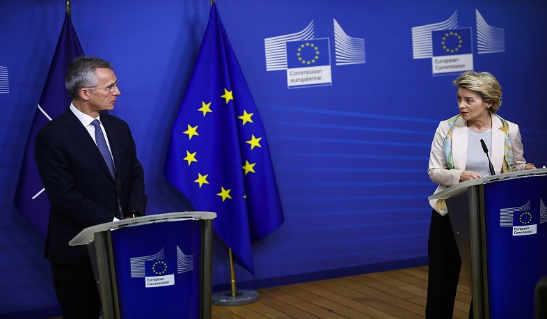 Фон дер Ляйен и Столтенберг обсудили военную совместимость ЕС и НАТО