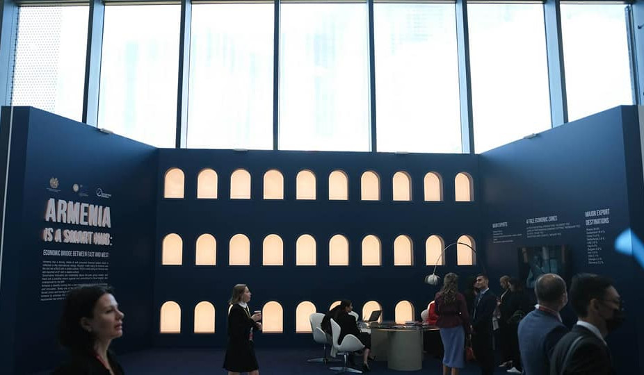 Սանկտ Պետերբուրգի միջազգային տնտեսական համաժողովին Հայաստանը ներկայացել է սեփական ստենդով