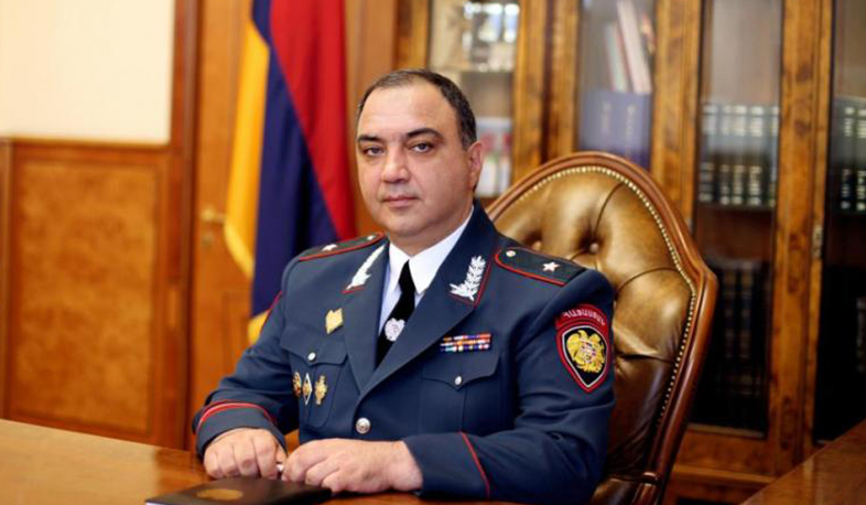 Ոստիկանության զորքերին մաղթում եմ վճռականություն մեր երկրի և հասարակության անդորրի ու անվտանգության պահպանման գործում. Վահե Ղազարյան