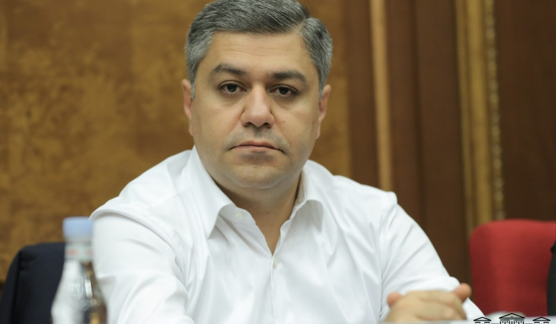 ՀՀ ԱԺ նախագահի հայտարարությունը Արթուր Վանեցյանի հրաժարականի դիմումի մասին