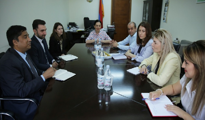 ԿԳՄՍ նախարարությունում հյուրընկալվել է Բրիտանական խորհրդի ներկայացուցիչ Կեշավ Շվարդինը